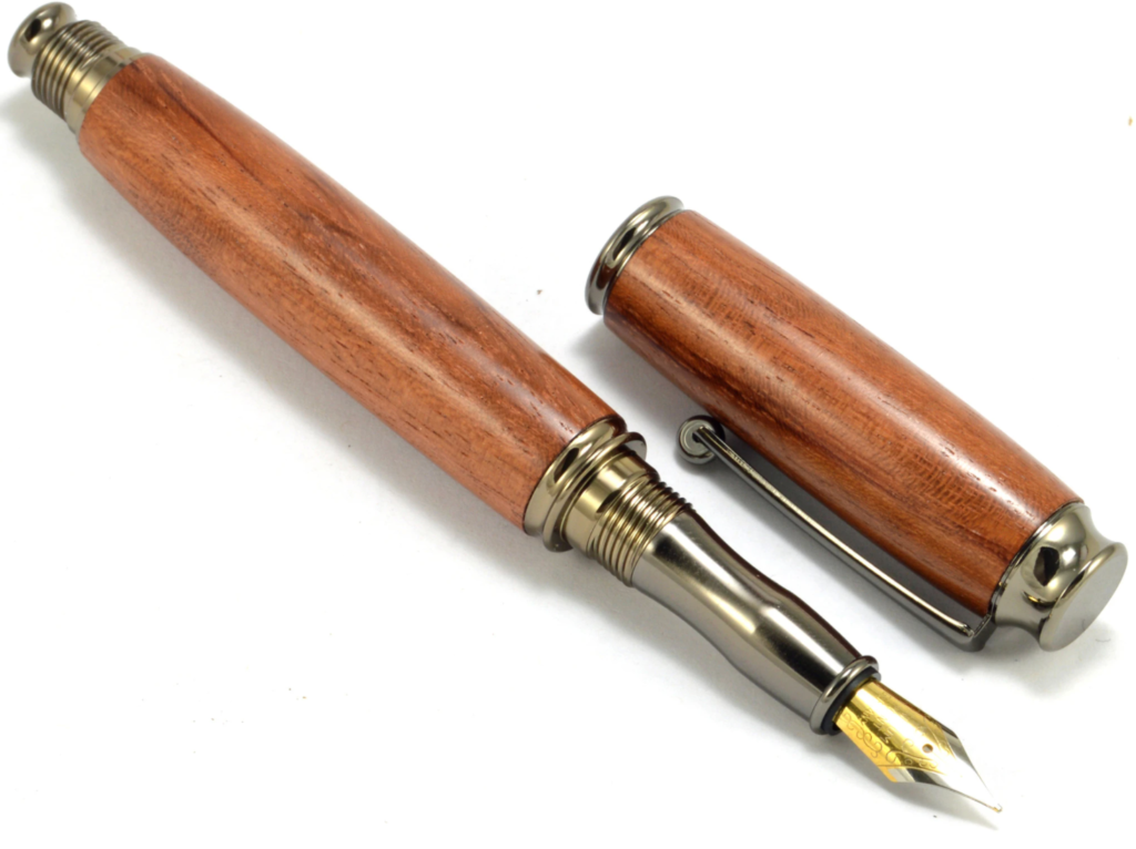 wooden textured pen
