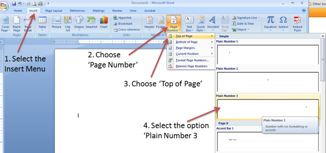 apa essay numbers